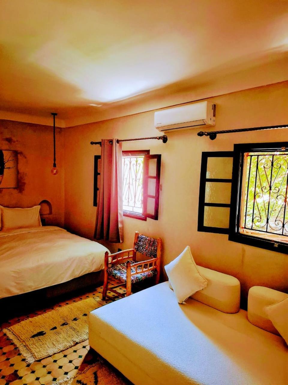 Duplex Riad Abjaou Marrákes Szoba fotó