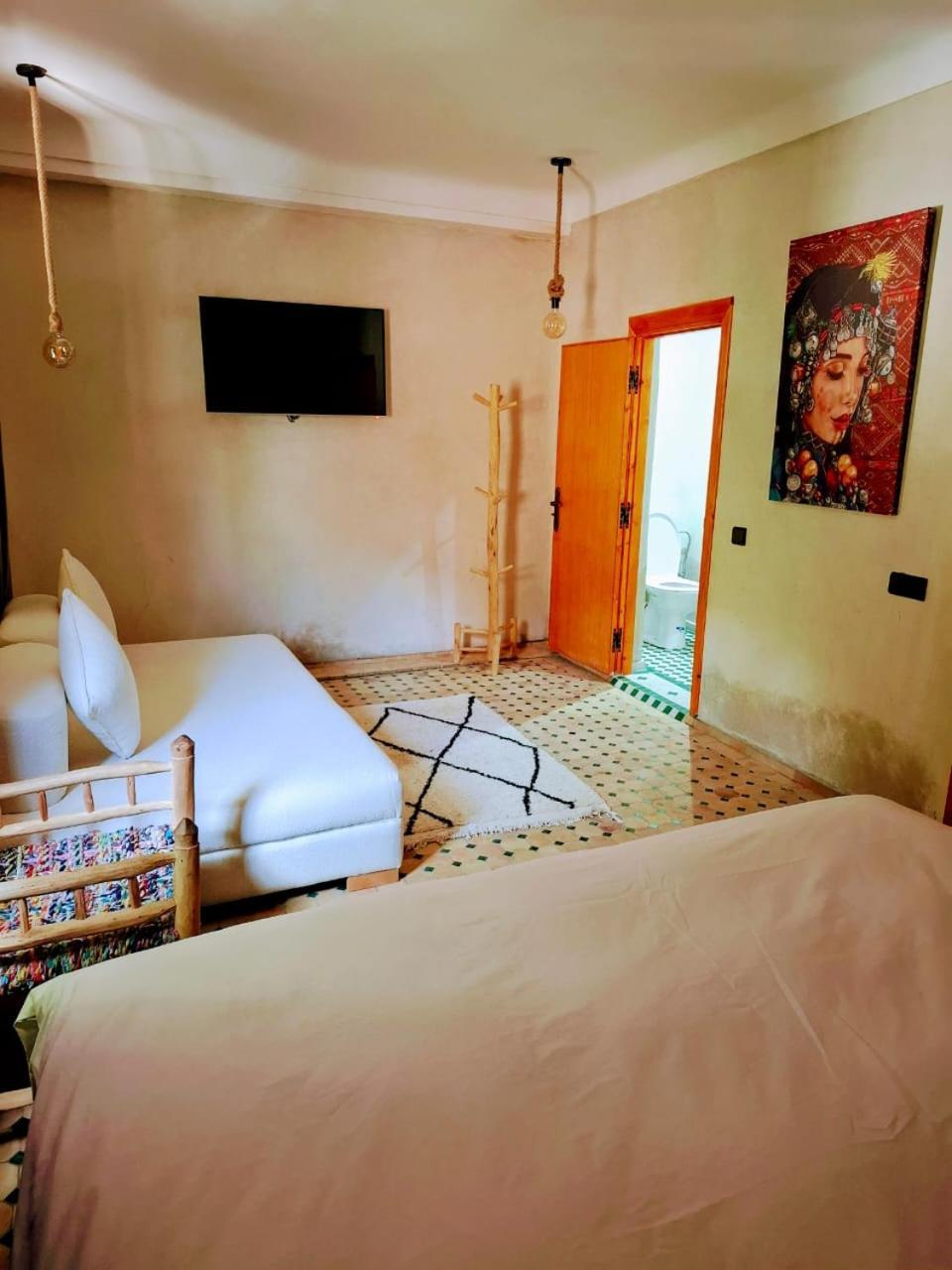 Duplex Riad Abjaou Marrákes Szoba fotó